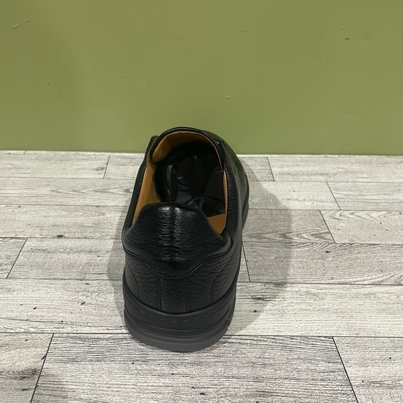 Mezlan shoes casual sneaker black deerskin oxford - Picture 4 of 5